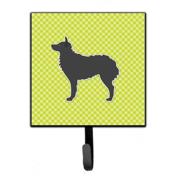 Micasa Croatian Sheepdog Checkerboard Green Leash or Key Holder MI224851